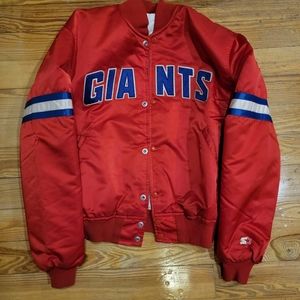 Vintage New York Giants Red Starter Jacket
